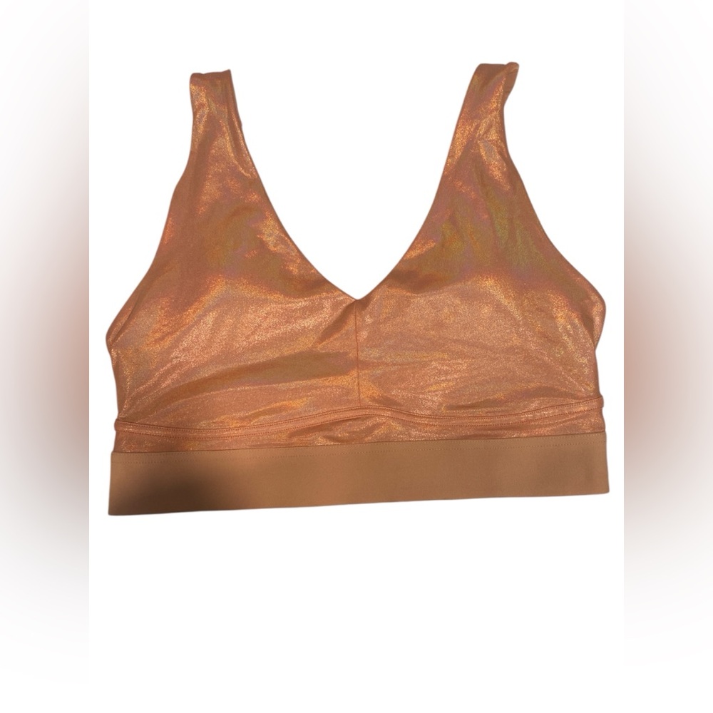 Orange Sports Bra